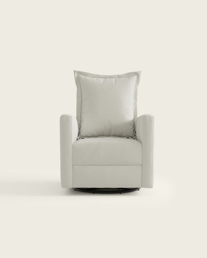 Snow Textured Weave / Metal Base