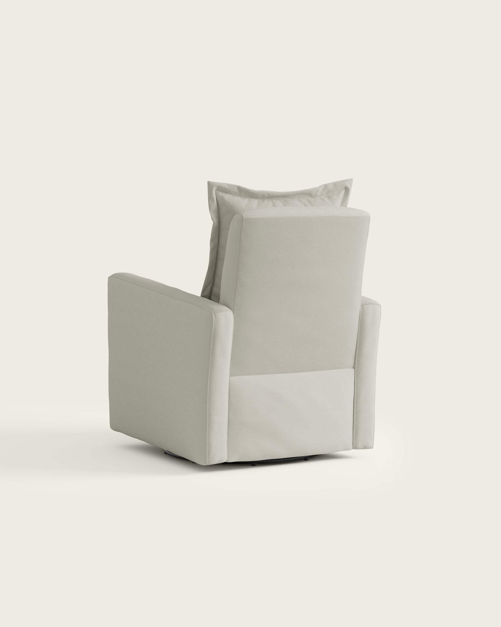 Snow Textured Weave / Metal Base