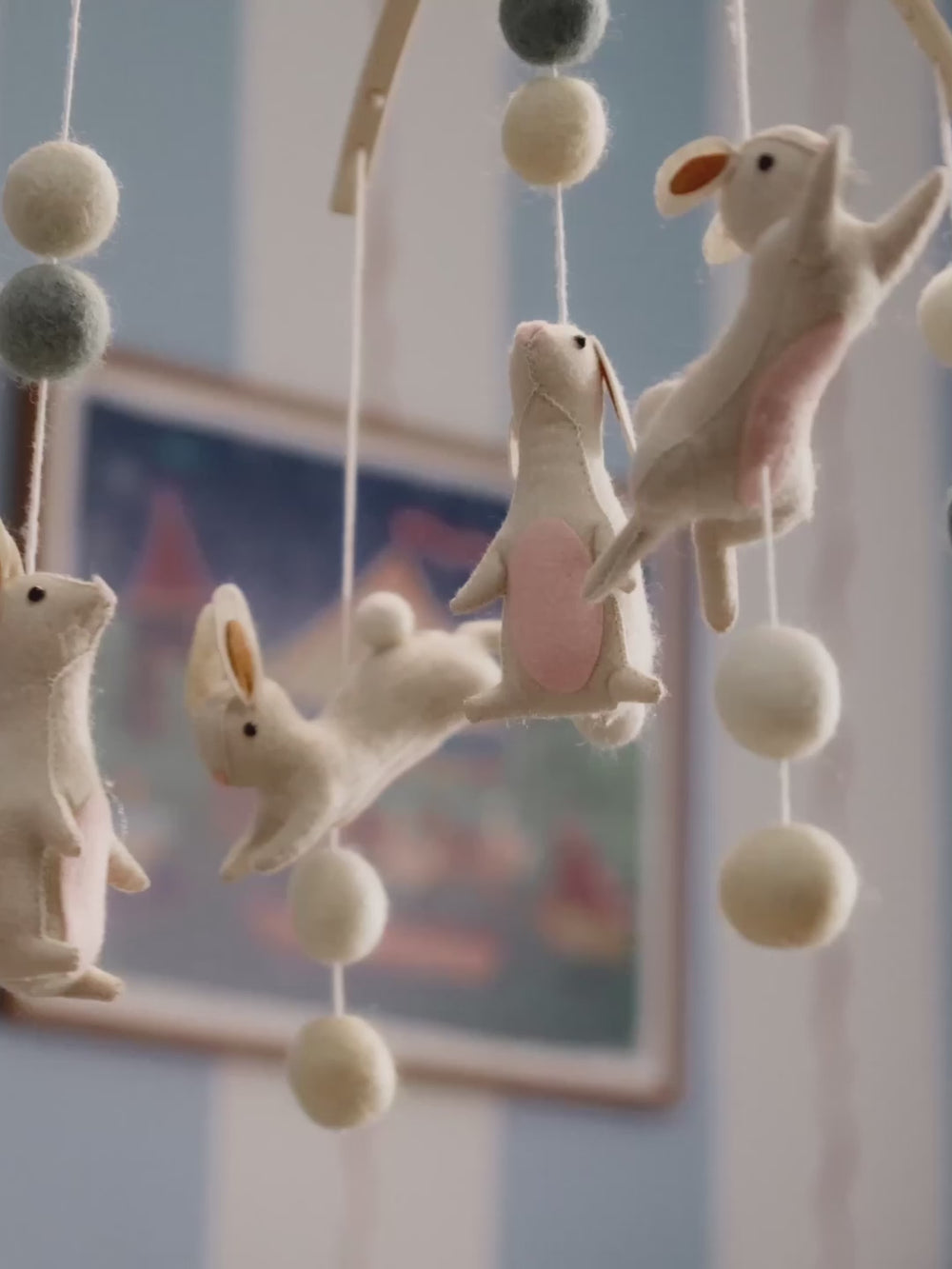 Bouncing Bunny Mobile