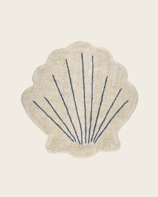 Washable 100% Cotton Rugs | Seashell Rug β Nestig
