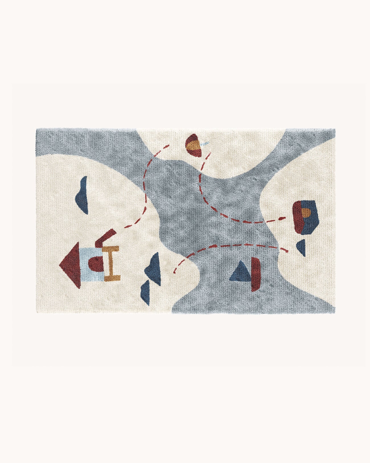 Treasure Map Rug