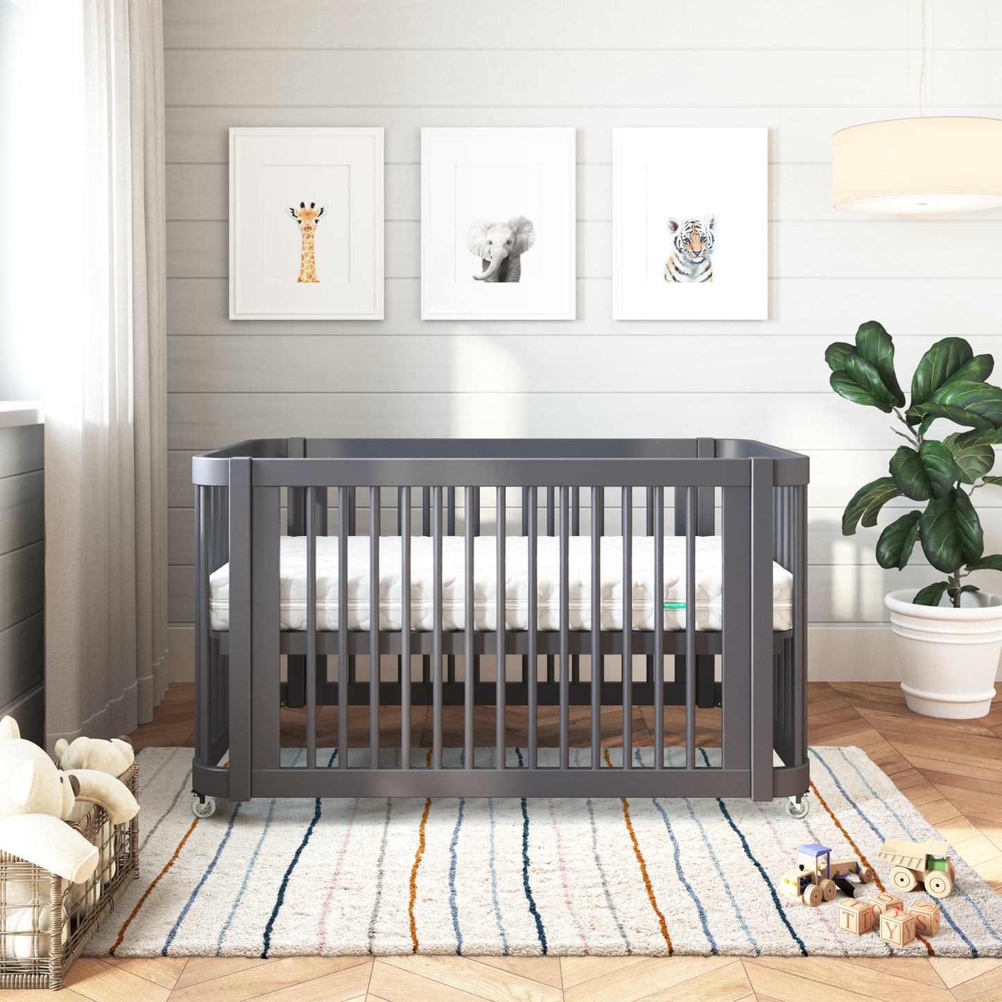 Newton x Nestig Wave Crib and Mattress Set