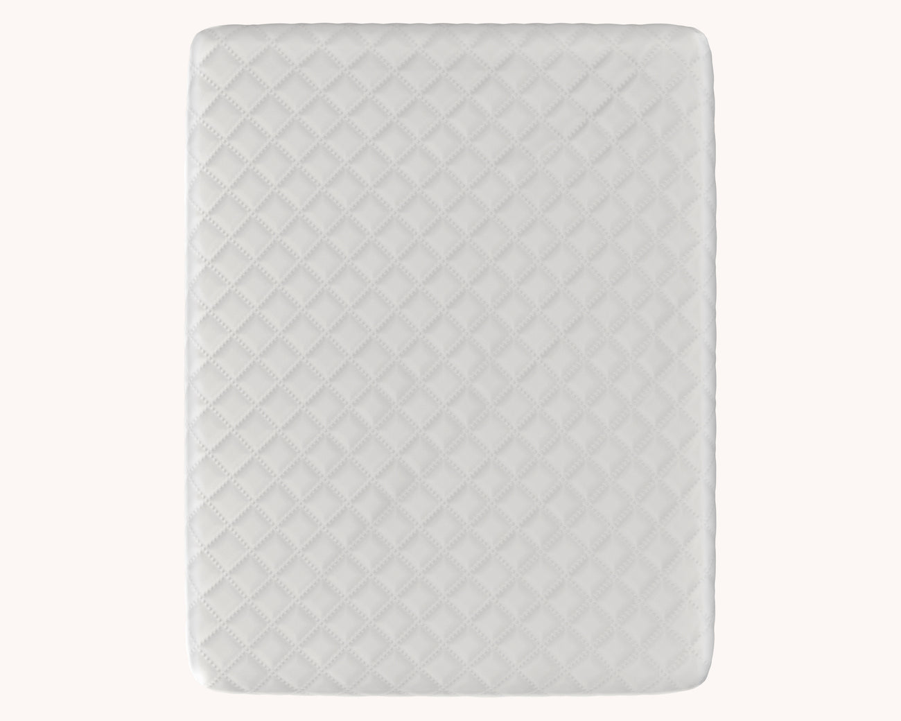 Waterproof Fitted Crib and Toddler Mattress Pad Cover - Cloud Island™ White