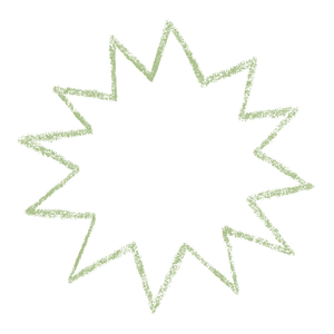 Green star shape
